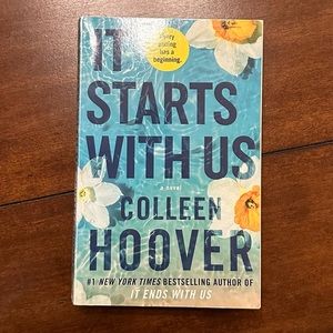 It Starts With Us By Colleen Hoover Paperback